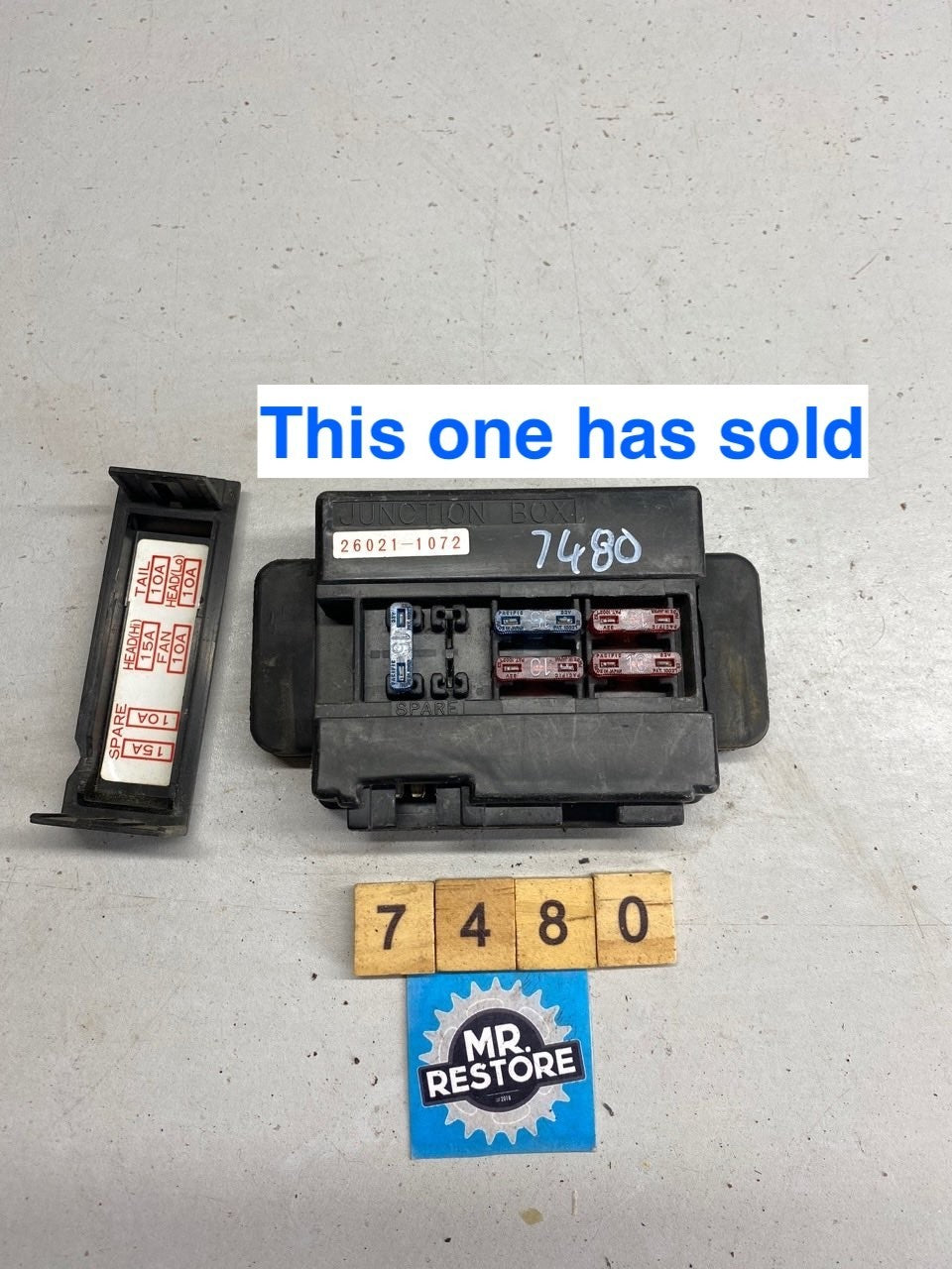 Kawasaki Junction Fuse Box ZXR250 & Many More Kawasakis 26021-1072