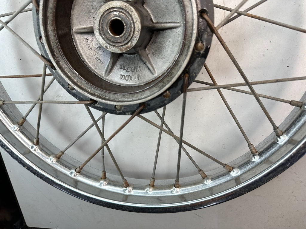 Suzuki TS125 1.60 x 18" OEM Takasago Rear Wheel