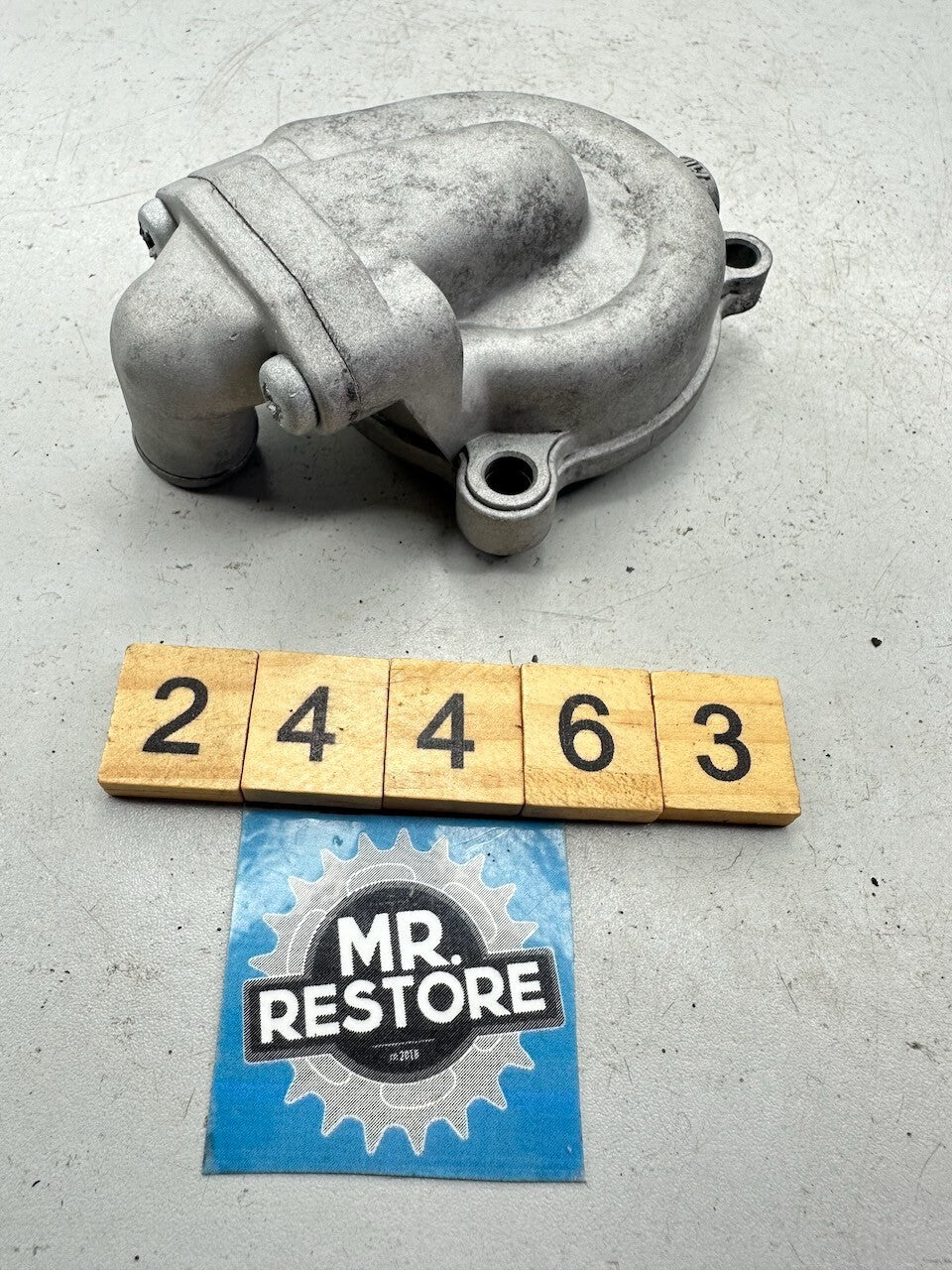 Suzuki TS250 X '84-89' RM250 '84-85' Water Pump Case Cover & Pipe