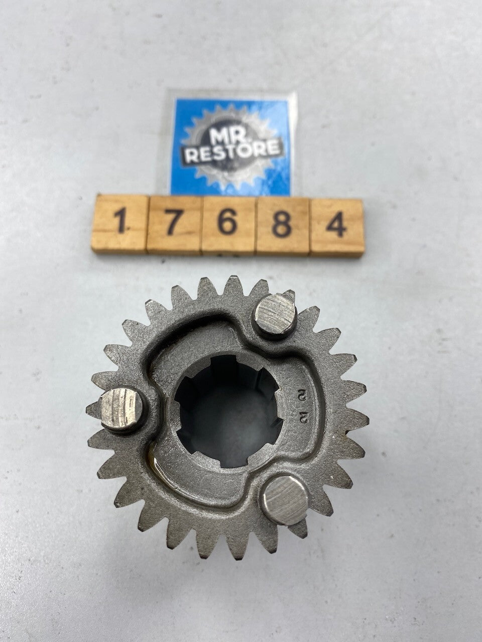 Honda GL1000 Goldwing 1976-79 Transmission Mainshaft 2nd & 3rd Gear (24/27T)