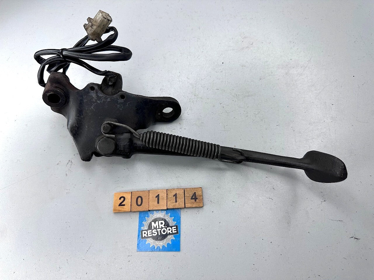 Yamaha XZ550 1982 Kick Side Stand, Spring, Bracket & Switch