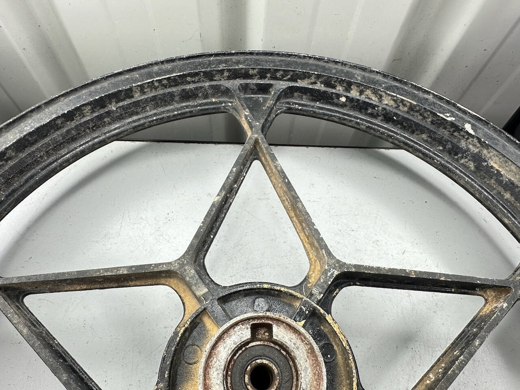 Suzuki Classic Vintage Rear Wheel (GS ? GT200 ? GSX ?) 18x1.60 (Dated Sep 1982)