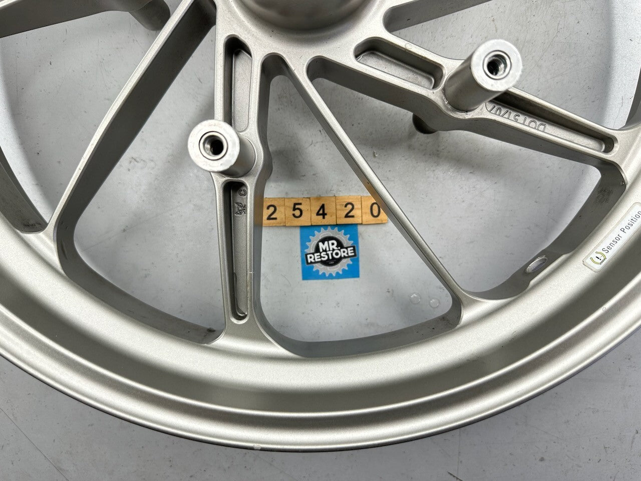 BMW 3,5x17 " HP Forged Front Wheel K1200S K1200R K1200R K1300S K1300R (repaired)