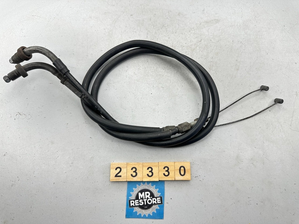 Honda VF500 '84-86' OEM Pair of Throttle Cables 17910-MF2  17950-KT7-405
