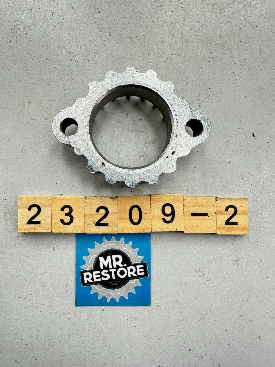 Suzuki GS850 GS750 GS400 OEM Exhaust Ring Nut Flange Joint Clamp 14182-44000