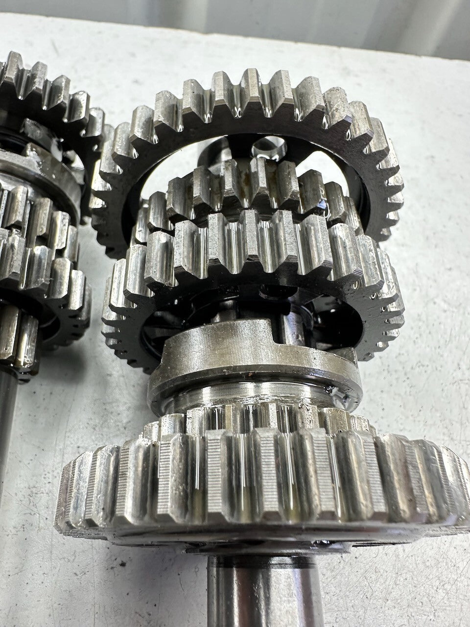 Yamaha TY250 A 1974 Transmission Gears & Shafts 434-17411  434-17421