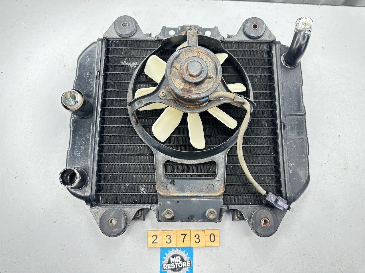 Kawasaki ZZR250 ZX250 EX250 '88-07' Radiator & Fan 39060-1087  59502-1066