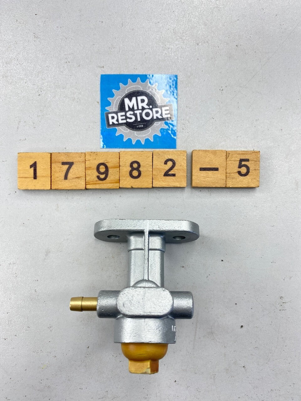 Suzuki DR250 DR350 OEM Fuel Tap - Vapour Blasted