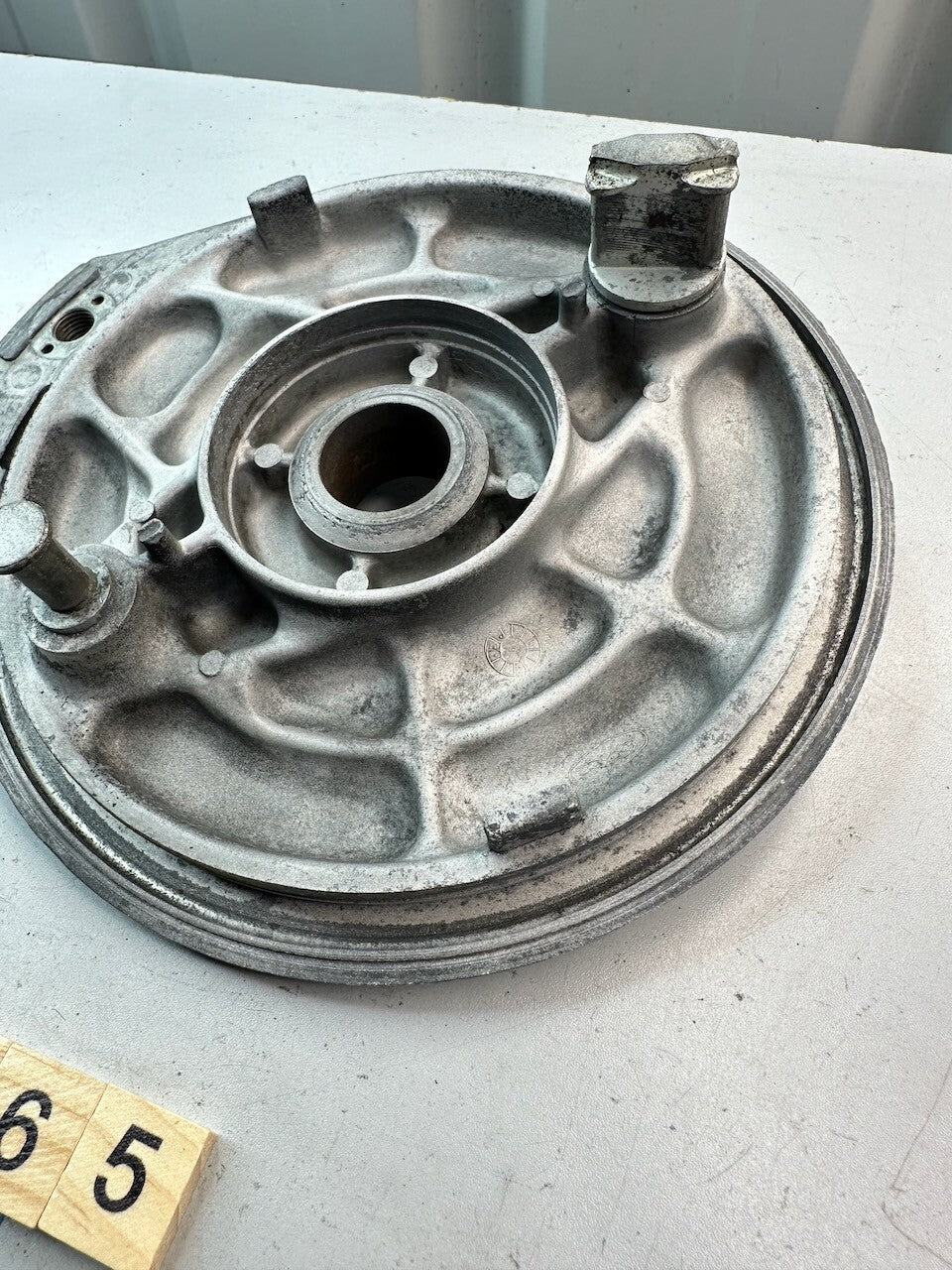 Honda VMX Vintage Motocross Magnesium Rear Brake Plate (CR? XL? XR?)