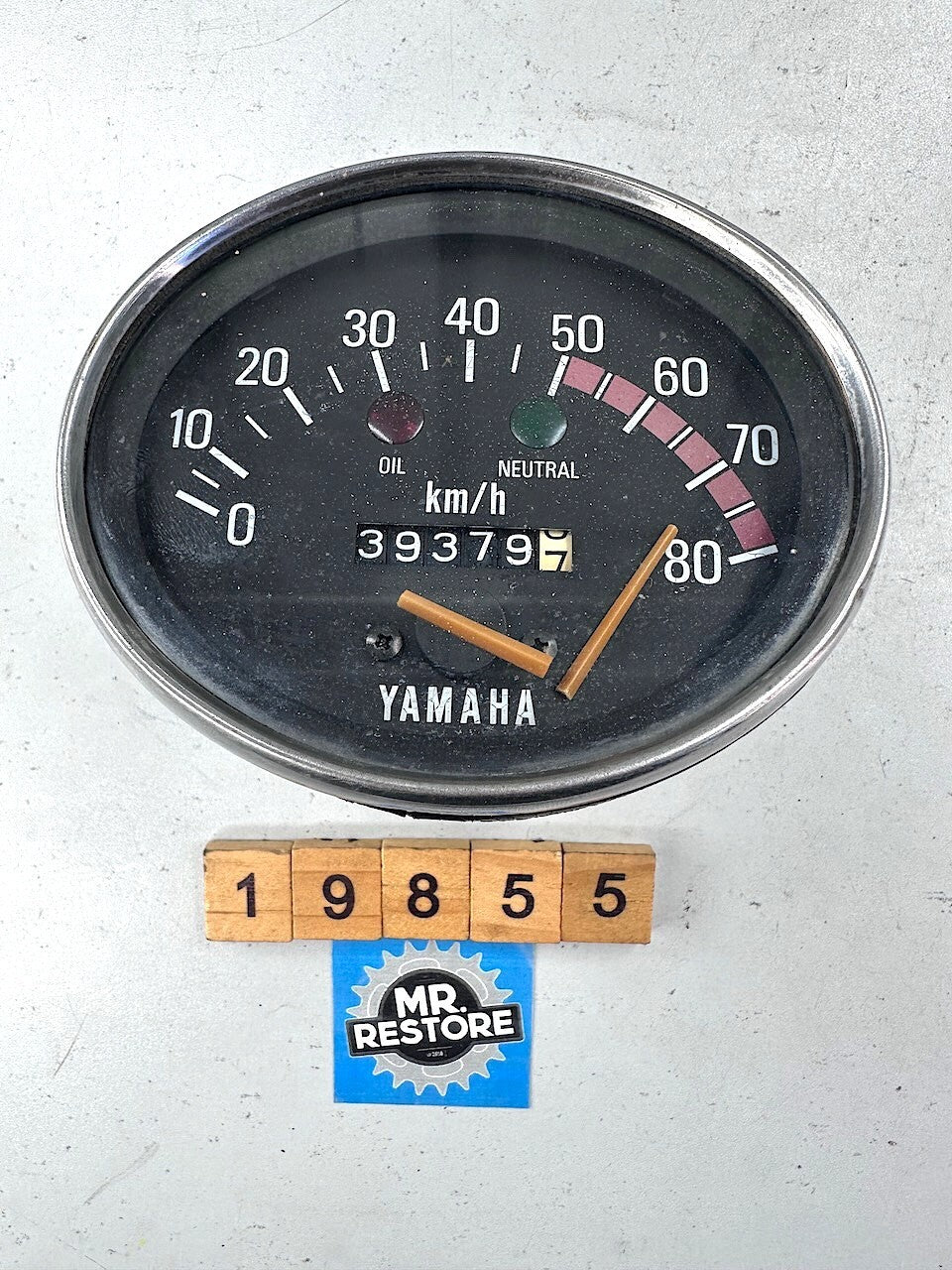 Yamaha V90 T 1982 Speedometer KMH (needle broken but speedo works)