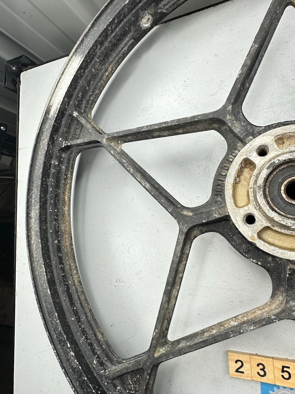Suzuki Classic Vintage Rear Wheel (GS ? GT200 ? GSX ?) 18x1.60 (Dated Sep 1982)