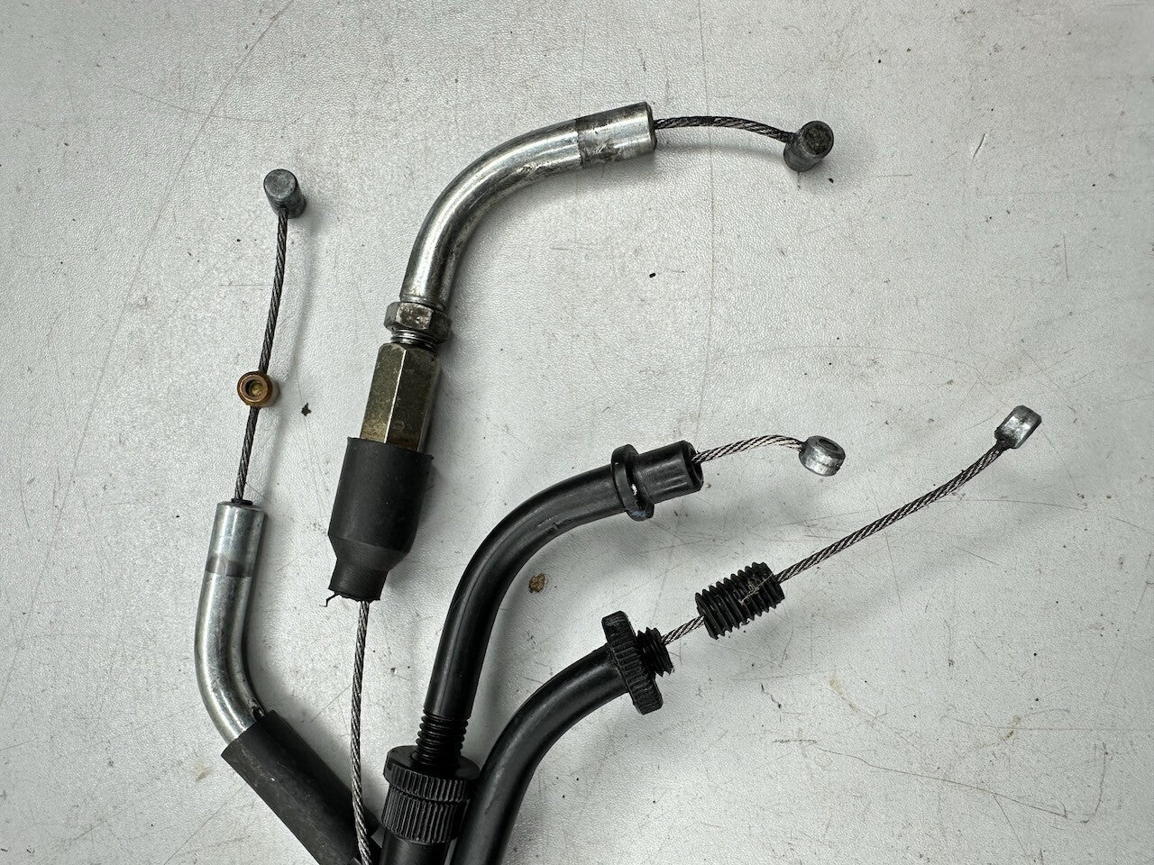 Yamaha V-Max 1200 VMX12 '85-97' OEM Throttle Cables & Joiner