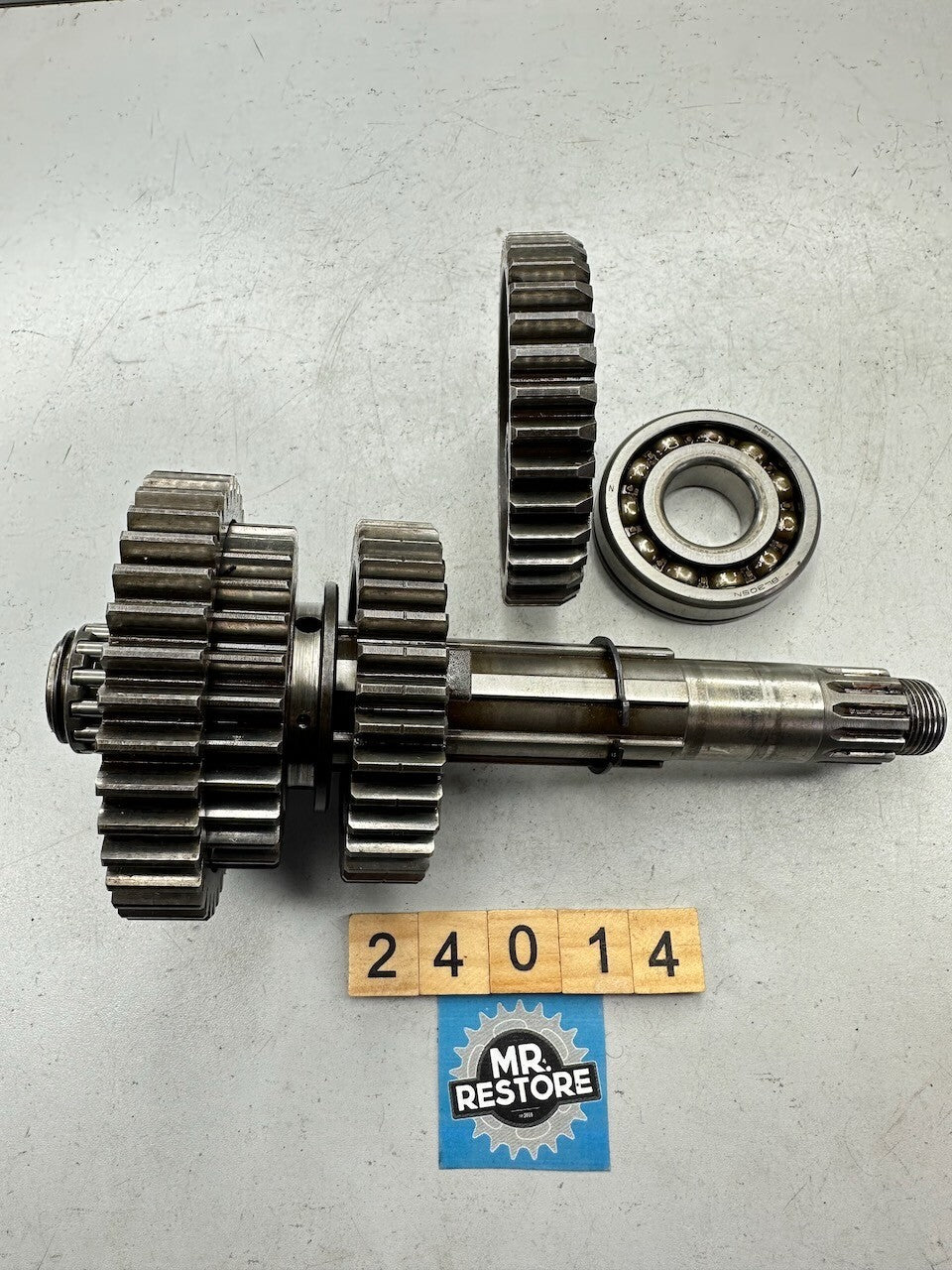 Kawasaki Z1000 KZ1000 MKII '77-81' Transmission Output Shaft & Gears 13131-038