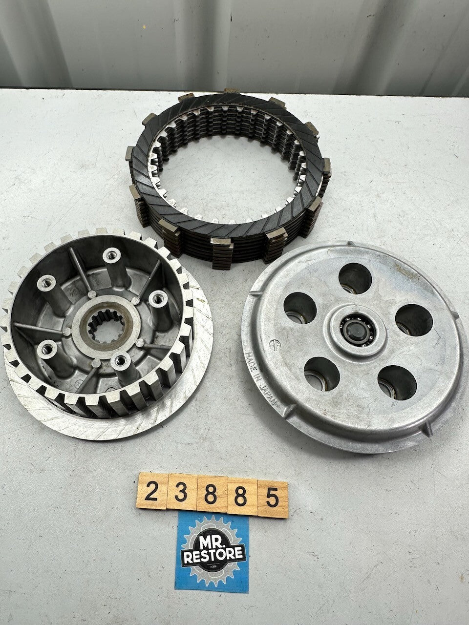Kawasaki ZX750 Ninja 750R GPX750 '87-90' Clutch Plates, Boss & Pressure Plate