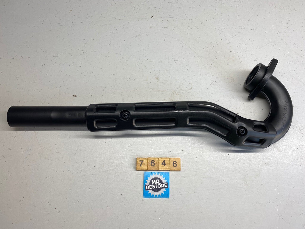 Kawasaki KLR250 Exhaust Header & Guard - Stainless Steel OEM - KHI E016 -Painted