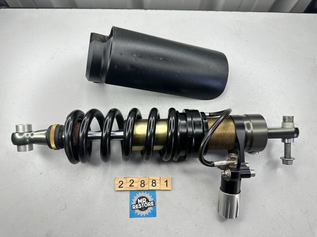 BMW R1200GS ADV 2007 Hyperpro Adjustable Rear Shock Absorber & Guard