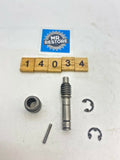 Yamaha DT200 DT125 TZR125 etc. Oil Pump Worm Shaft & Outer 55K13175-01 1E7-13176