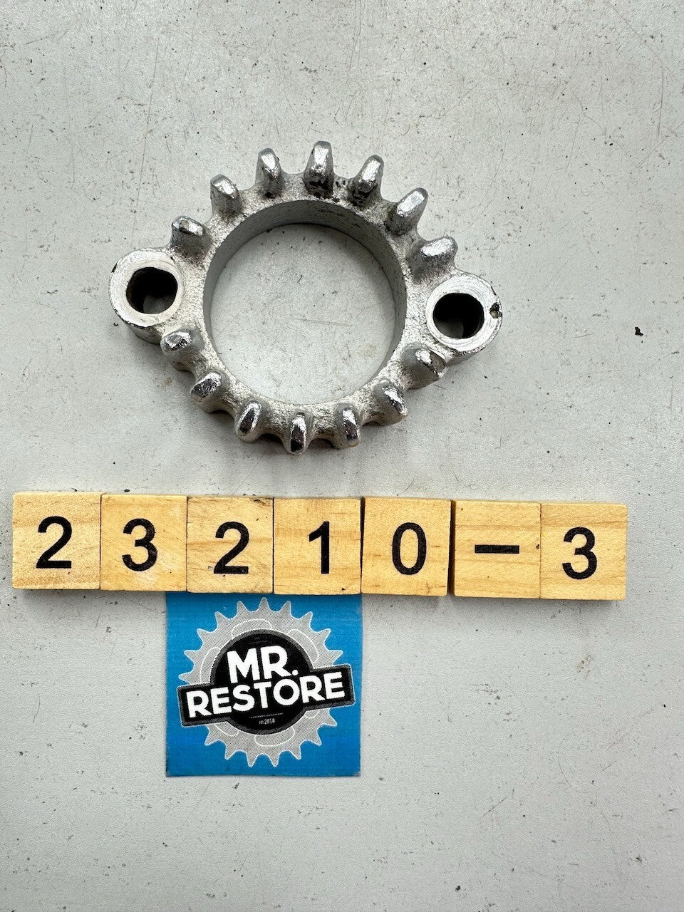Suzuki GS850 GS750 GS400 OEM Exhaust Ring Nut Flange Joint Clamp 14182-44000