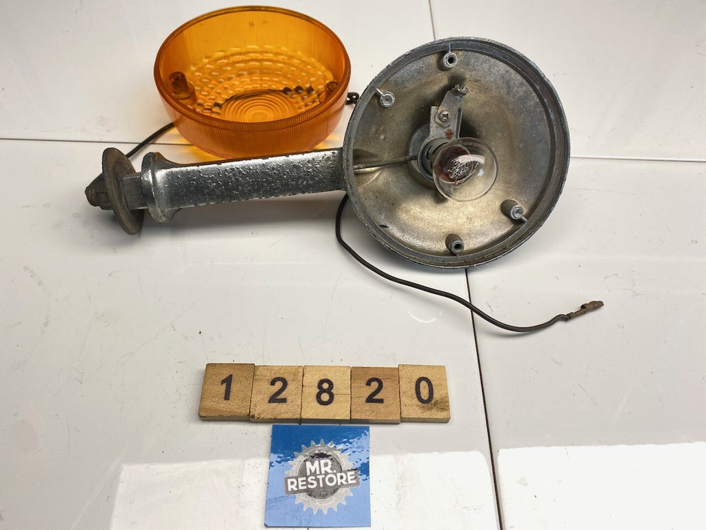 Suzuki Motorcycle Vintage OEM Indicator with 35600-3 Lens (tested)