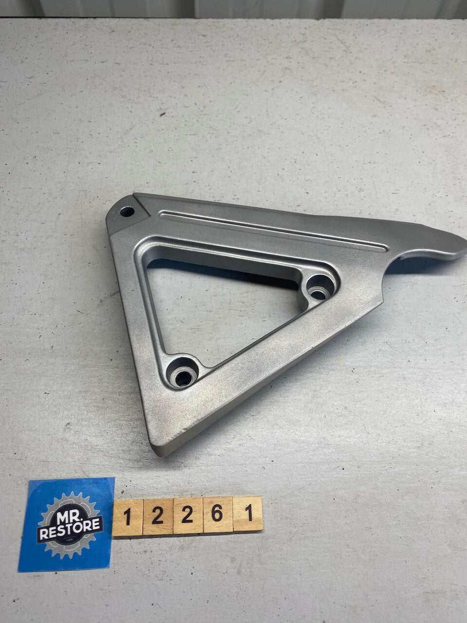 Yamaha XJ650 L Turbo L/H Foot Rest Hanger Bracket - Vapour Blasted 16G-27442