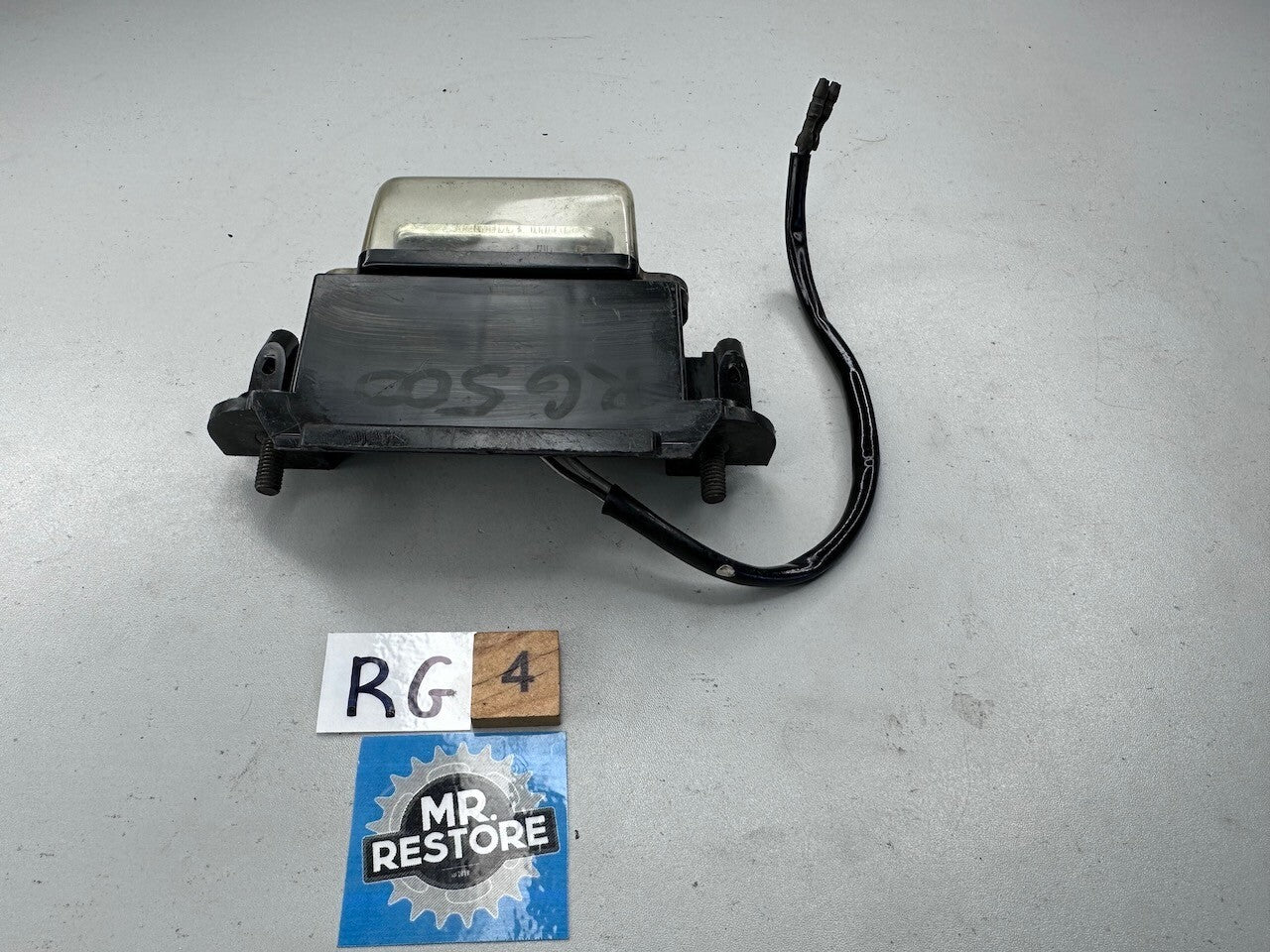 Suzuki RG500 RG250 GS500 OEM Registration Plate Light 35910-20A00