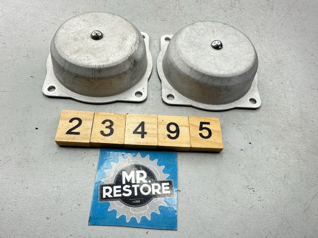 Kawasaki ZX750 Ninja 750 GPX750R Carburettor Top Cover Mixing Chamber (x2)