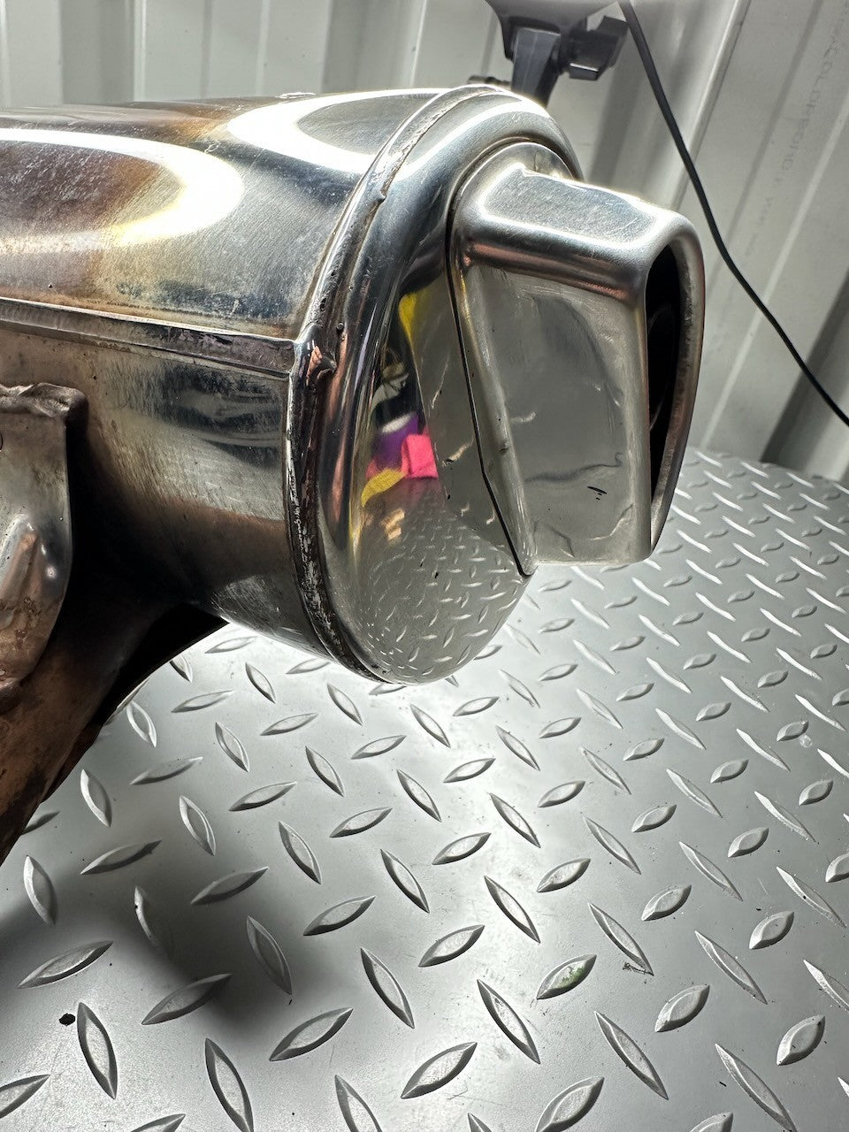 BMW F650GS '99-03' Left Exhaust Muffler 18122345849