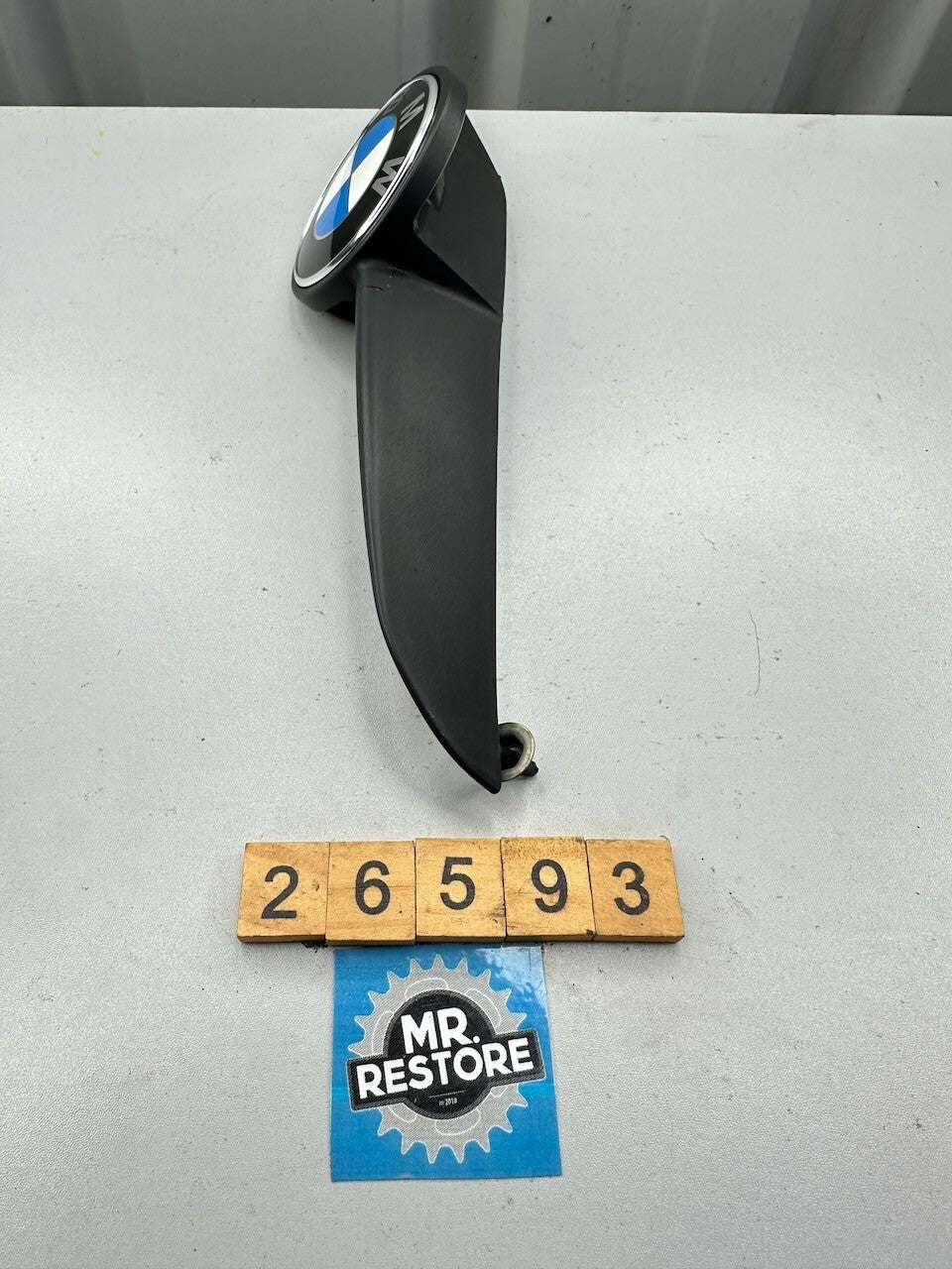 BMW K1200S '03-08' Left Tank Trim Panel Plaque Holder & Badge 46637677779