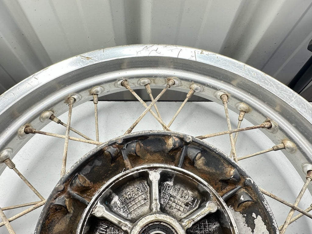 Kawasaki KL600 1984-89 17x2.50 Rear Wheel Hub & Rim - 41034-1107