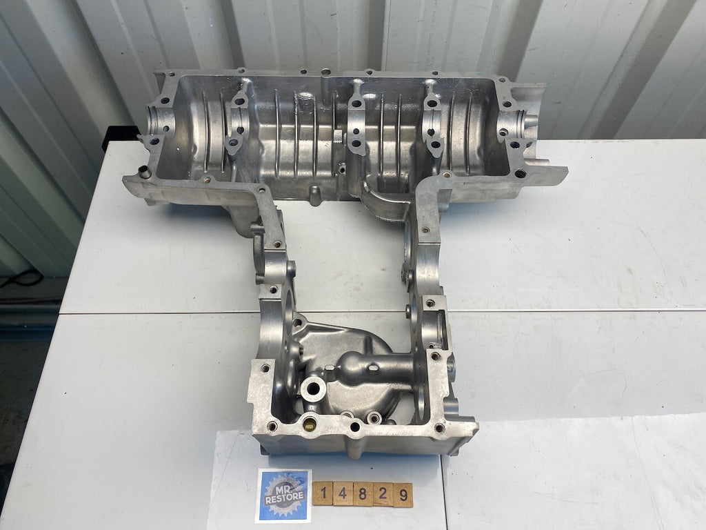 Kawasaki Z750 KZ750 EE Crank Cases - Vapour Blasted