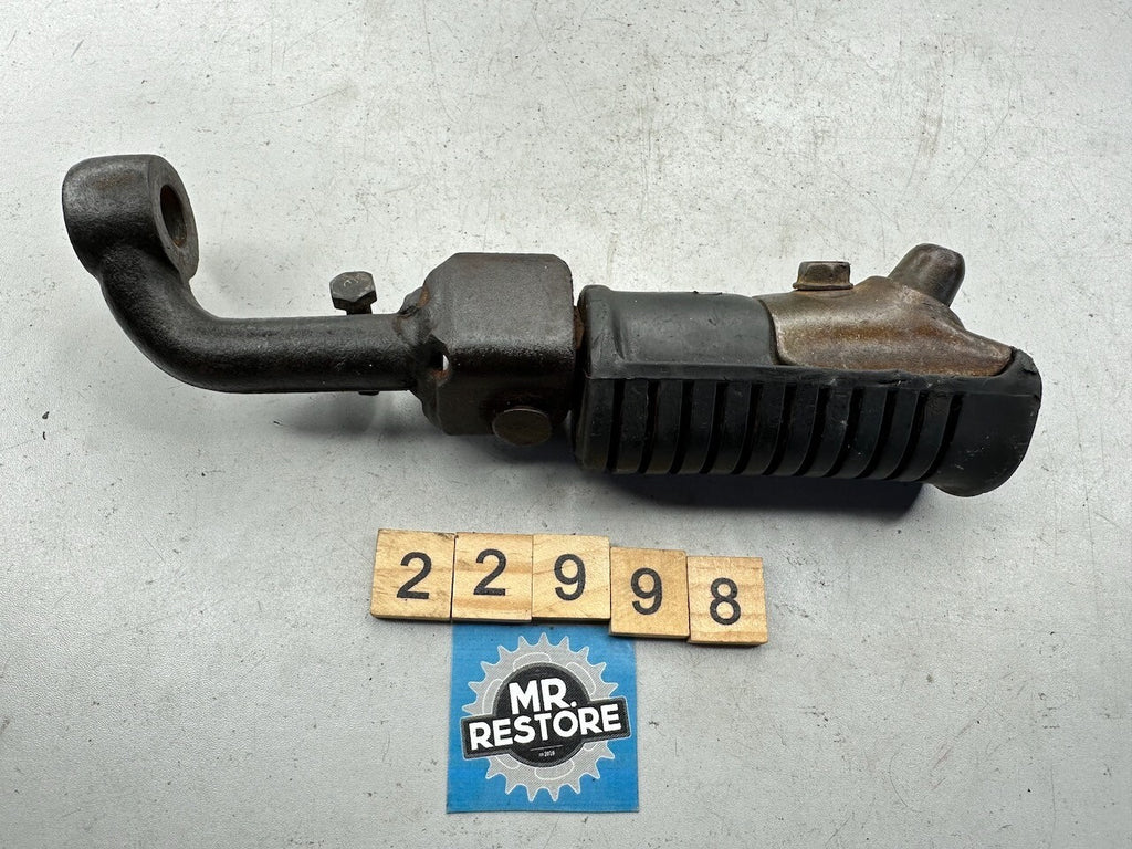 Honda CB750 Four '77-78' Right Riders Foot Rest Peg & Bracket