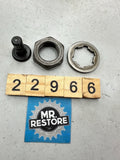 Yamaha XS400 '82-83' Clutch Push Rod 1, Thrust Plate 1 & Nut