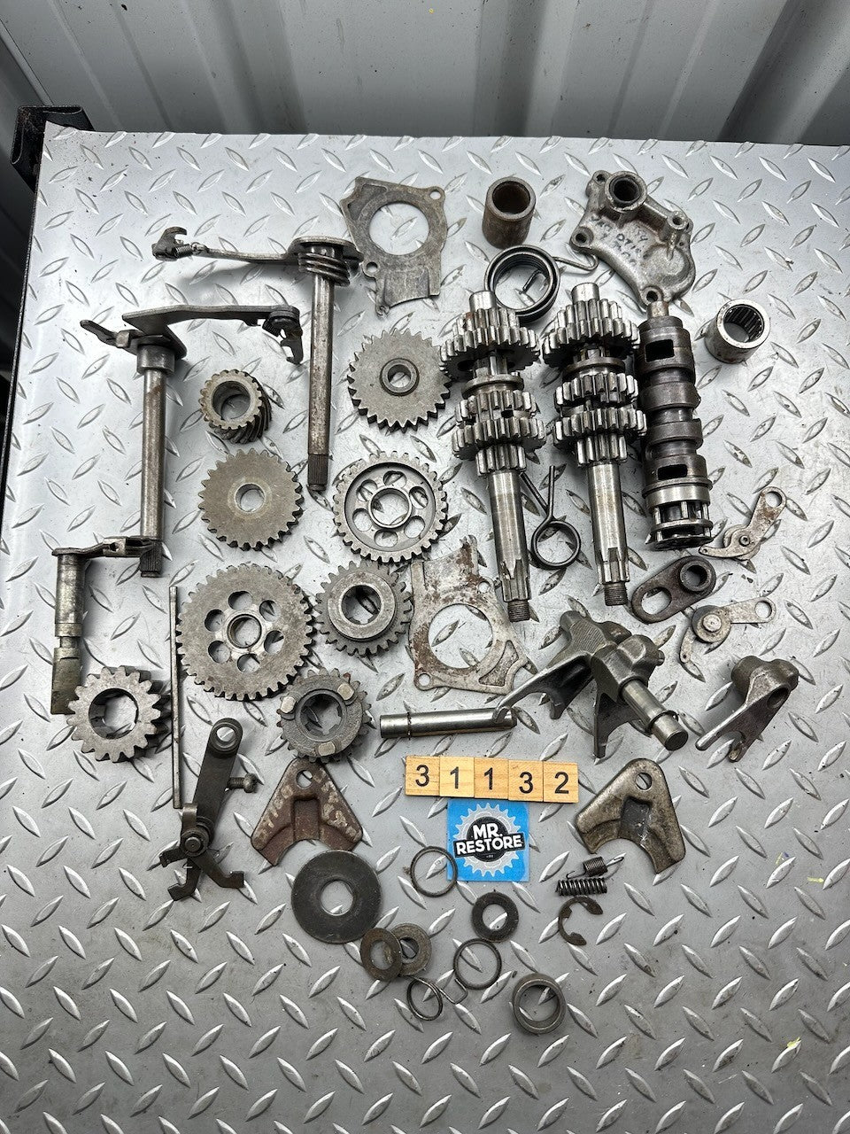 Yamaha DT100 Transmission Gearbox & Gear Shift (Year Unknown)
