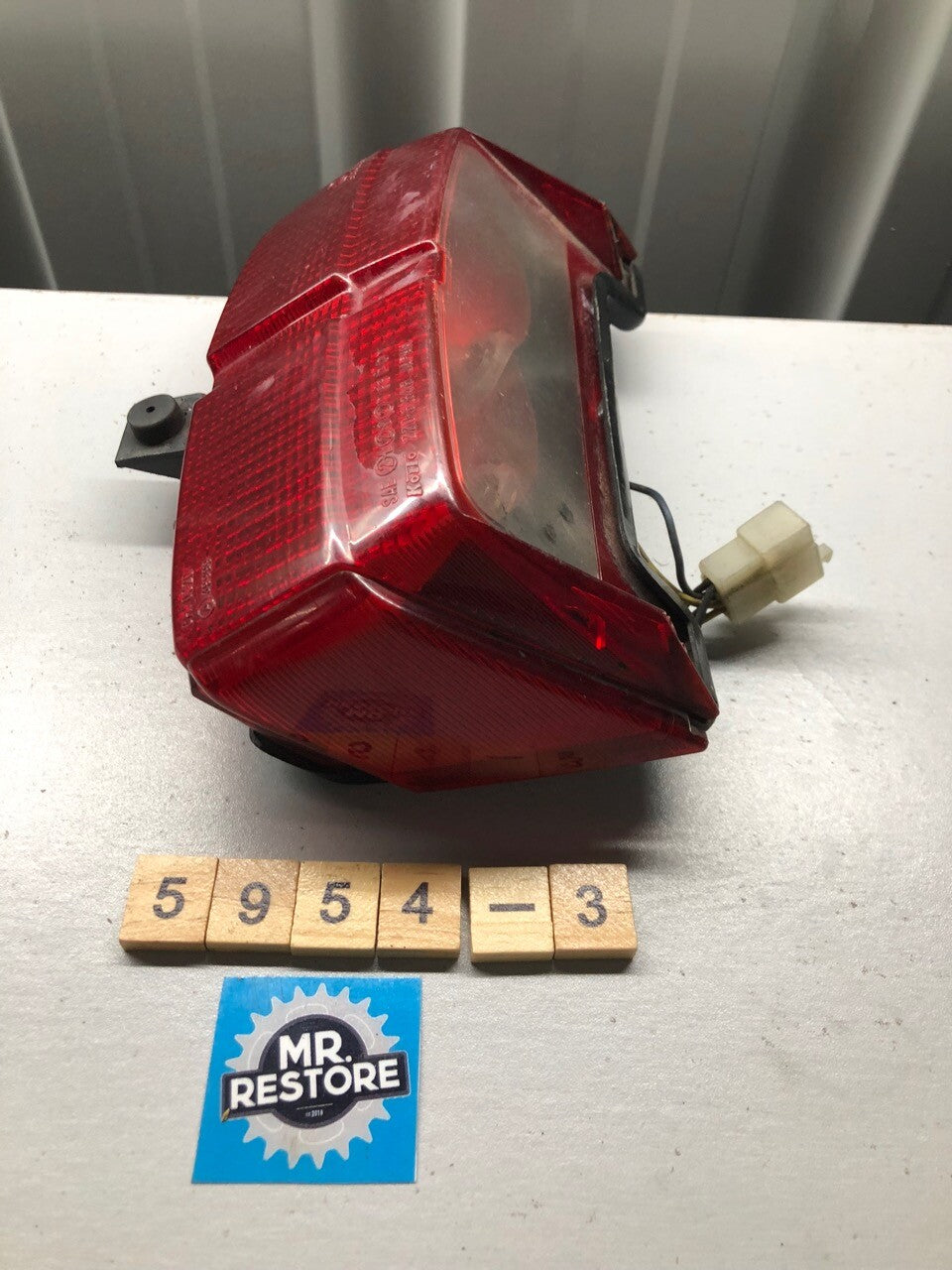 Yamaha FJ1200 FJ1100 Rear Tail Light & Loom with Original Koito Lens