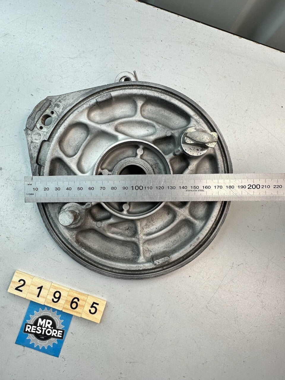 Honda VMX Vintage Motocross Magnesium Rear Brake Plate (CR? XL? XR?)