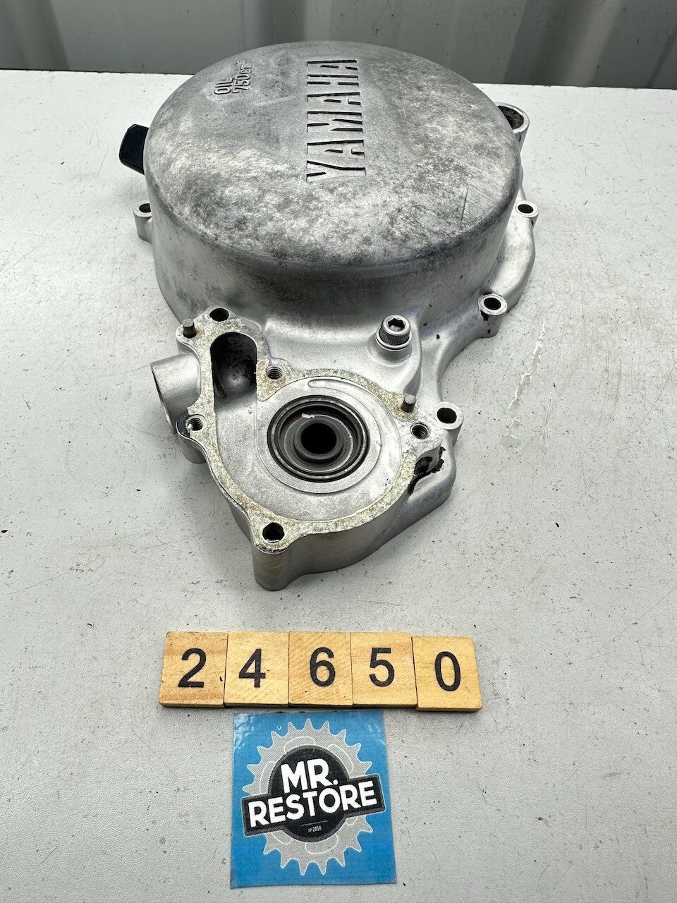Yamaha YZ125 H 1981 L/H Crankcase Cover 4V2-15411-00