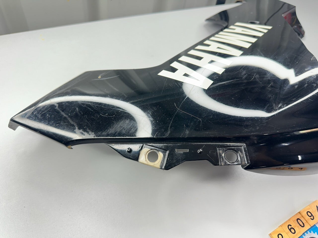 Yamaha YZF-R1 R1 50th Anniversary R/H Lower Cowling - Met Black 5VY-Y2809-00-P3