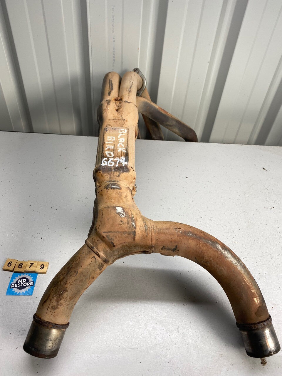 Honda CBR1100R XX Blackbird Set of Headers Downpipes 18150-MAT-G1