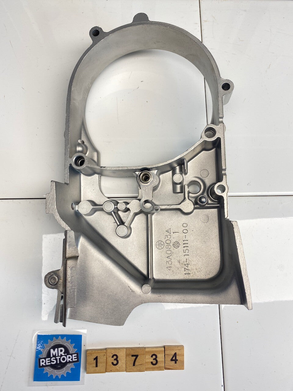 Yamaha YCSI CS1 CS3 Engine Cover L/H 174-15111-00 - Vapour Blasted