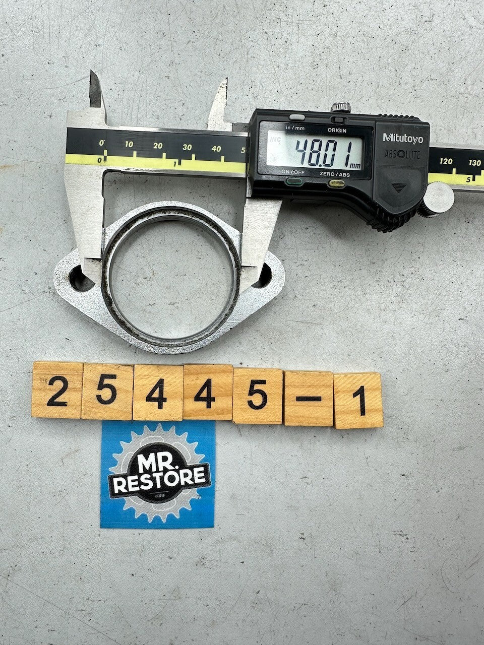 Yamaha RD350 RD250 DS6 OEM 48mm Exhaust Ring Nut Flange Joint Clamp 246-14612