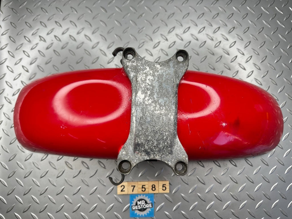 Honda VF750 OEM Front Mudguard Fender & Brace - No Cracks