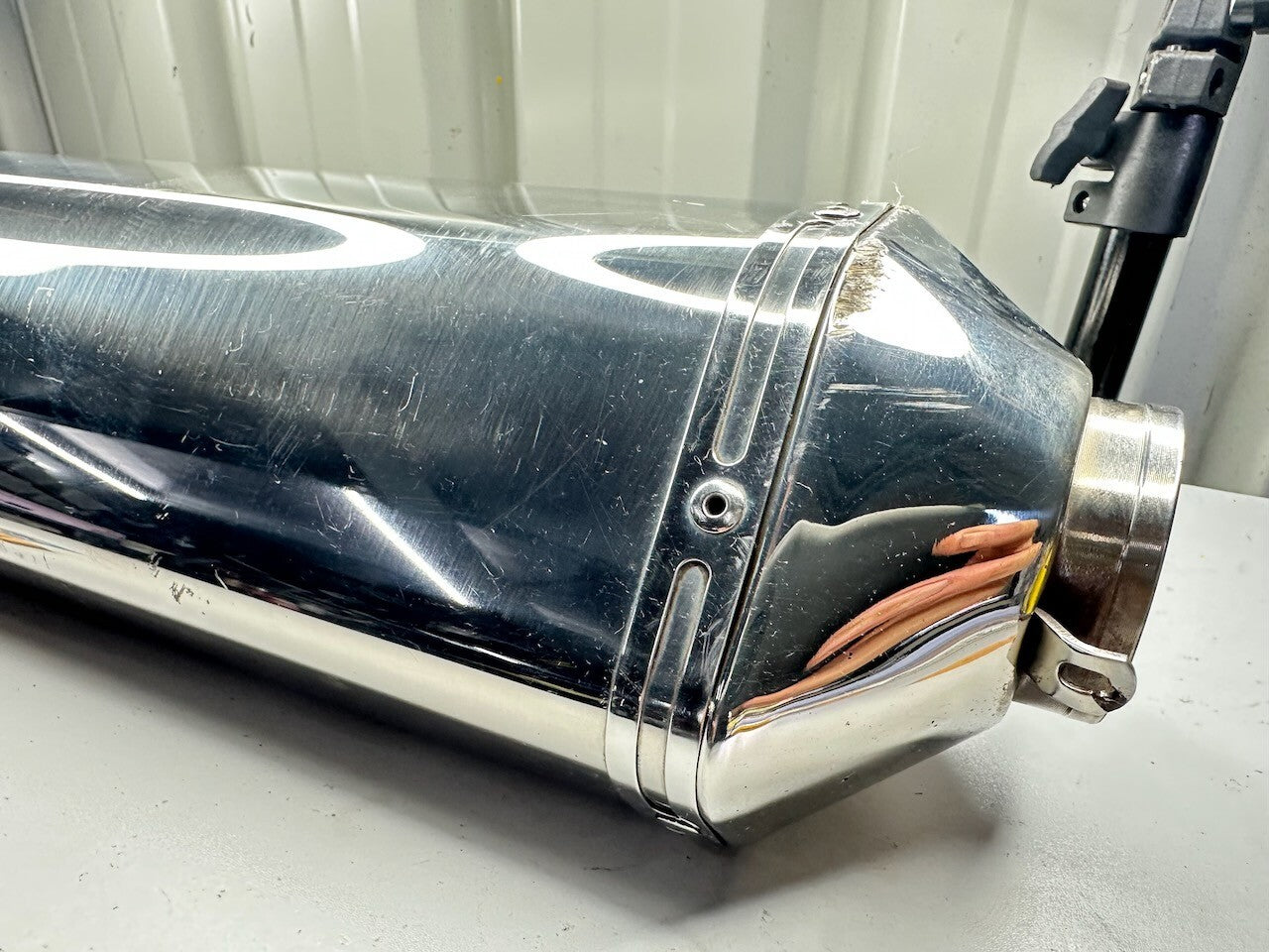 Remus Stainless Steel Performance Motorcycle Exhaust Muffler End Can