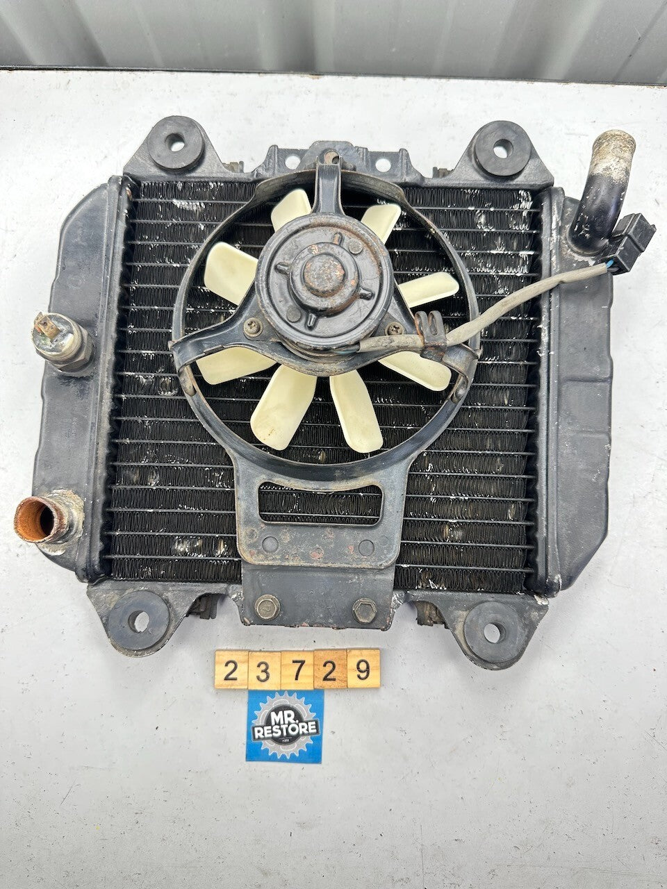 Kawasaki ZZR250 ZX250 EX250 '88-07' Radiator & Fan 39060-1087  59502-1066