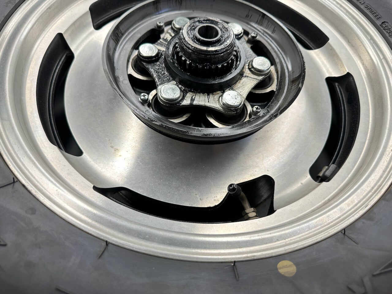 Yamaha V-Max 1200 VMX12 1985 Rear Wheel 15 x 3.5 (Recent Bridgestone Tyre)