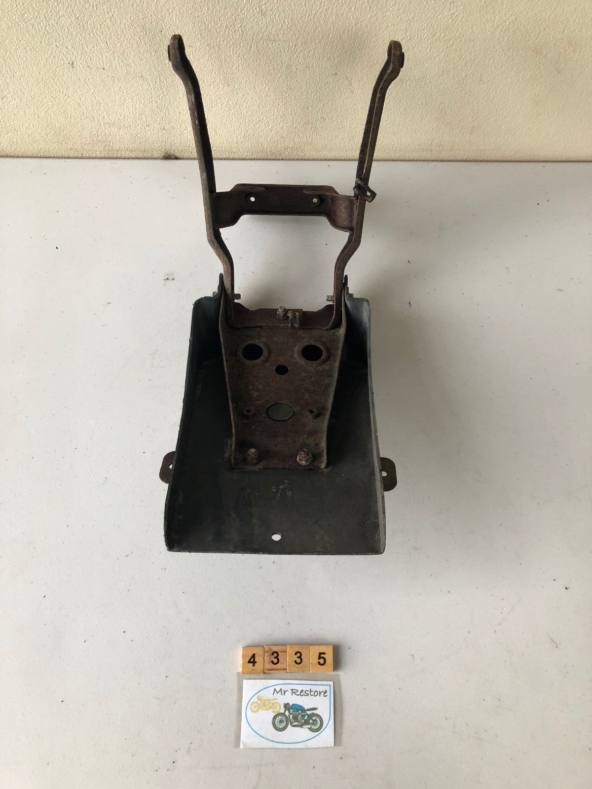 Kawasaki KLR650 Rear Mudguard Fender and Bracket