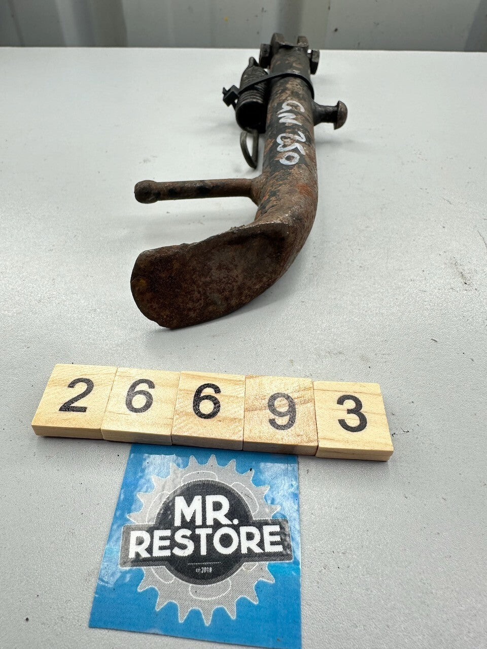 Suzuki GN250 Side Stand, Spring & Bolt
