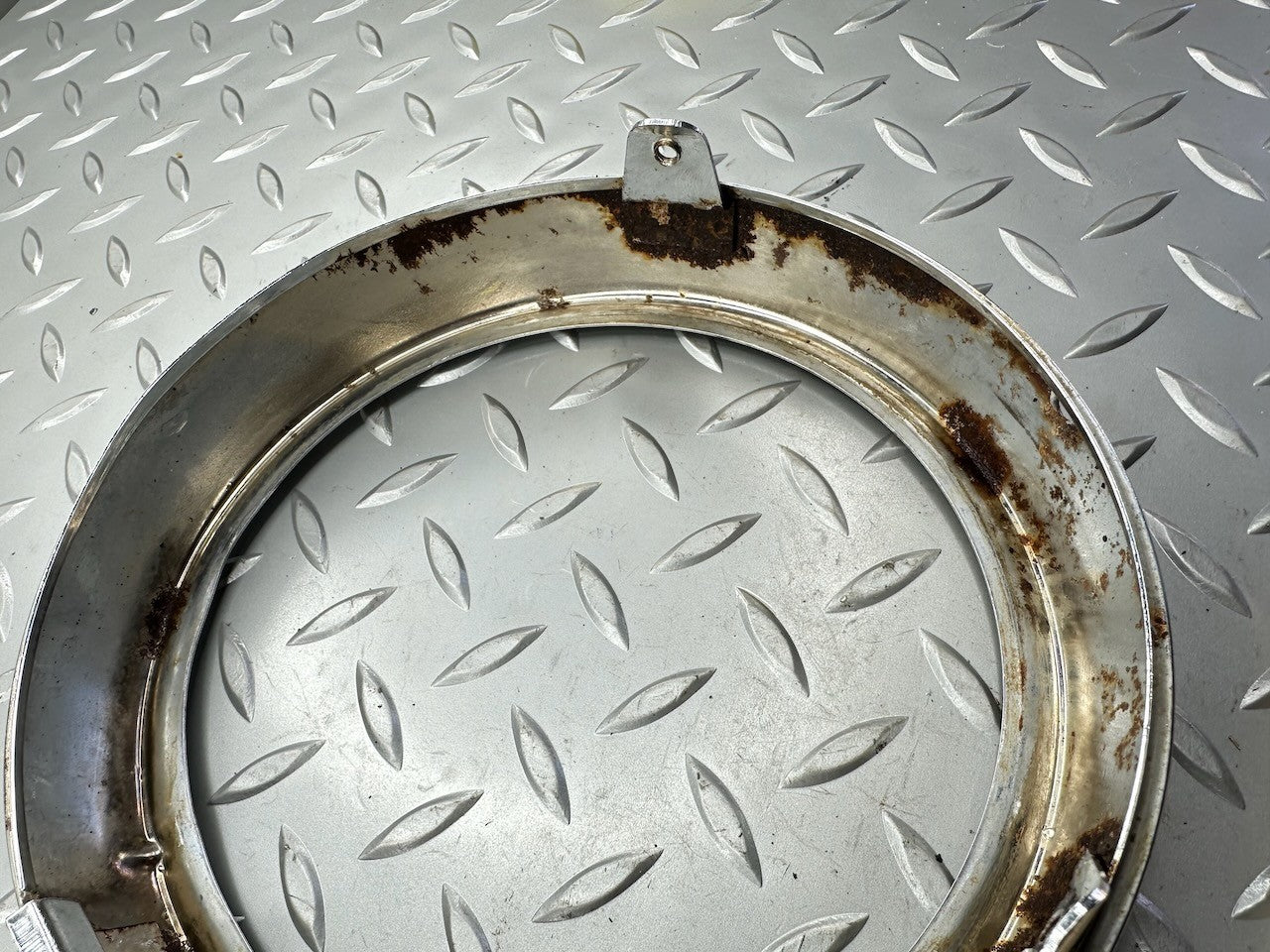Suzuki SP370 1978 Headlight HeadLamp Rim & Clips 35111-29640