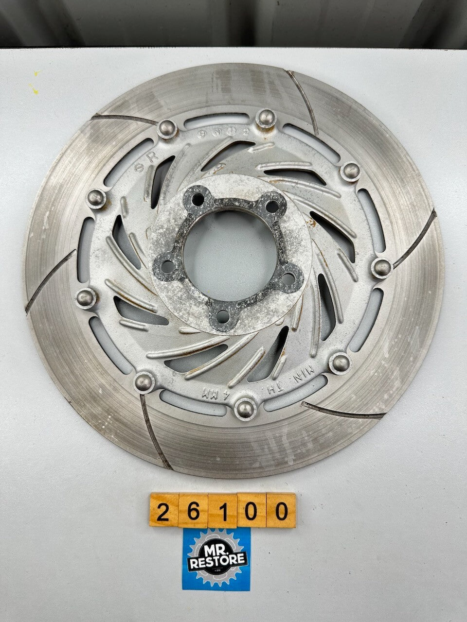 Honda VF750 FD OEM Front Right Brake Disc Rotor with 4.47mm Remaining