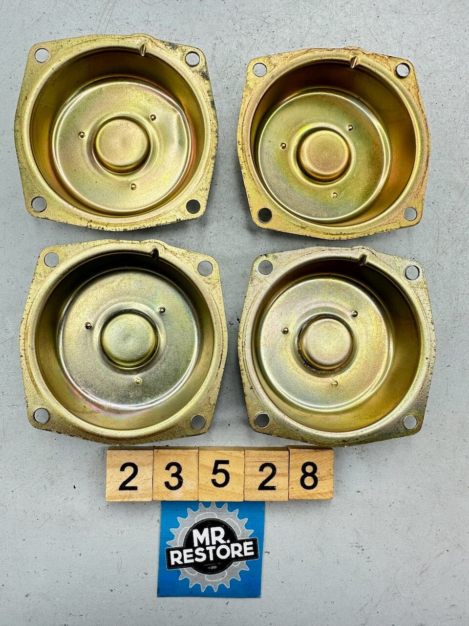 Yamaha FZR1000 '87-88' Carburettor Carb Top Cover Set (x4)