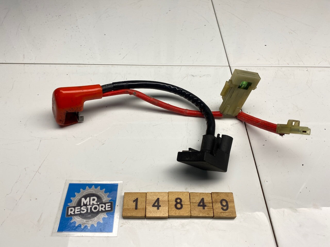 Honda CBR1100XX Blackbird Battery Power Harness OEM 32401-MAT-E20